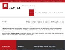 Tablet Screenshot of lasial.ro